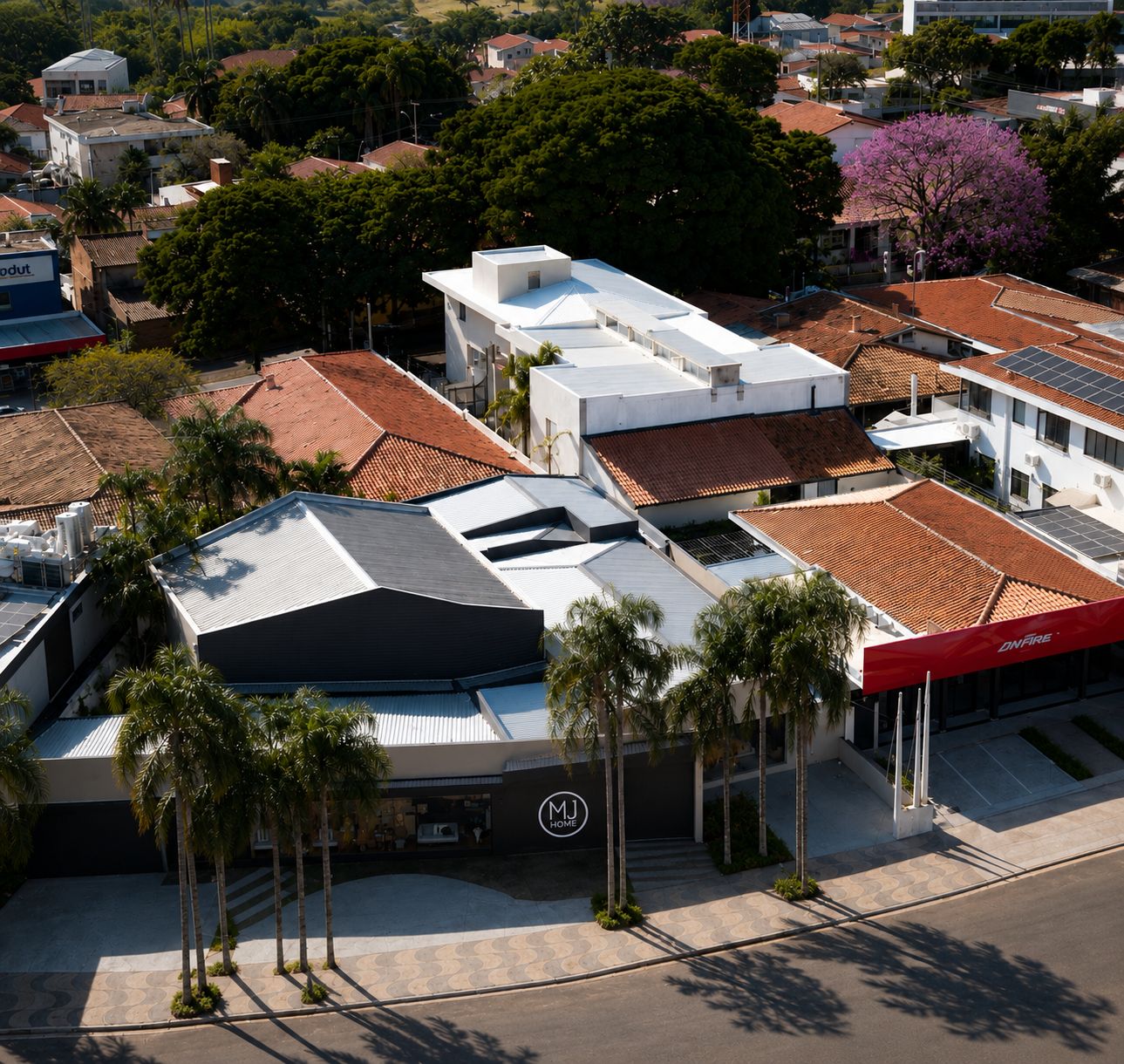 Fachada da loja MJ Home Campinas — Nova Campinas
